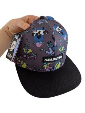Headster Alien Invasion Snapback Hat 56cm Youth | Cows, UFO